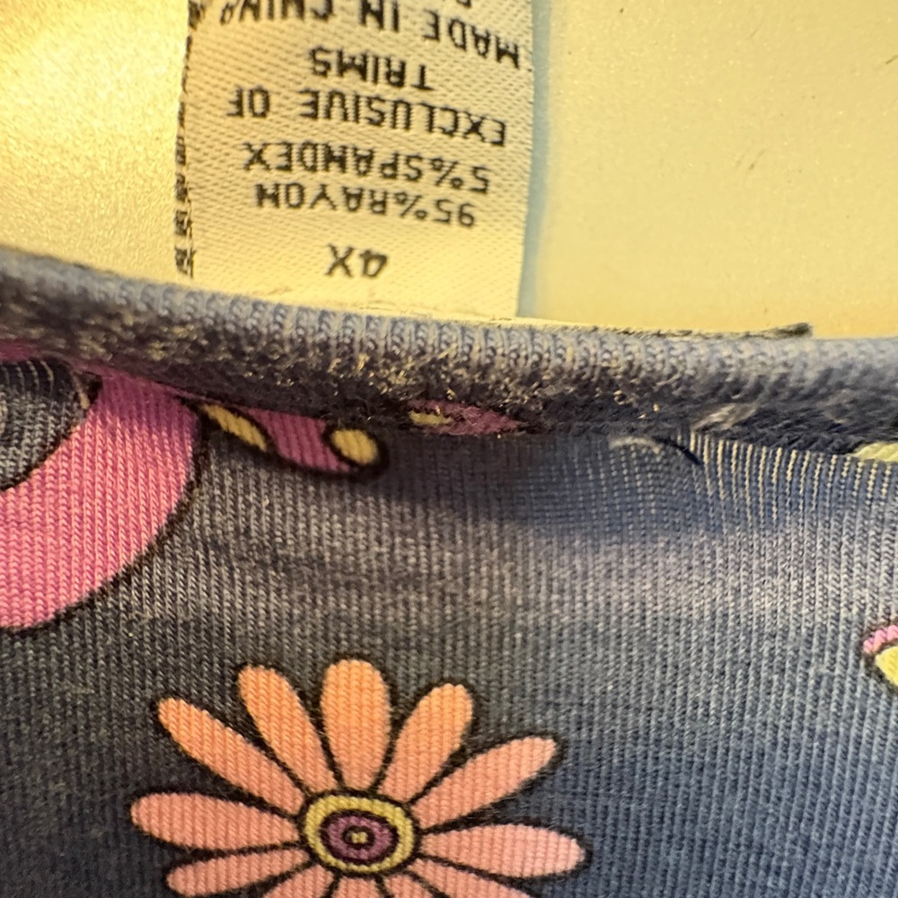 NWT Rue21: Floral Navy Women's Mini Dress - Picture 11 of 12